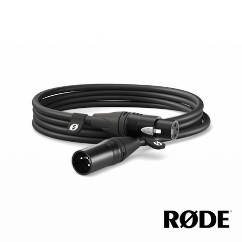 RODE XLR CABLE 公對母 連接線-黑色 3m 公司貨