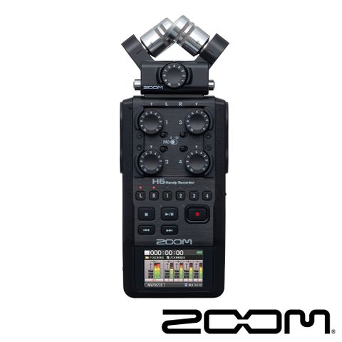 Zoom H6 手持數位錄音機-黑 正成公司貨