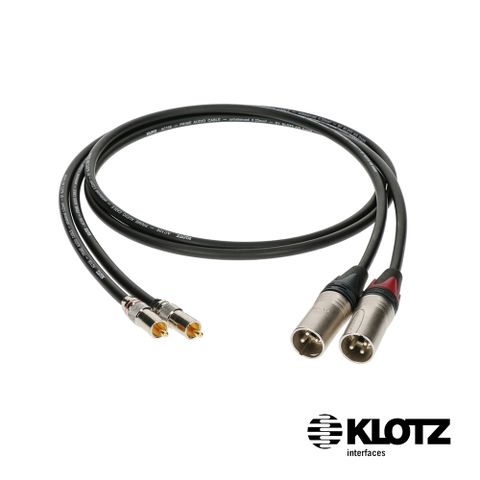 KLOTZ ALPM RCA 直頭-XLR 線材 1.5m