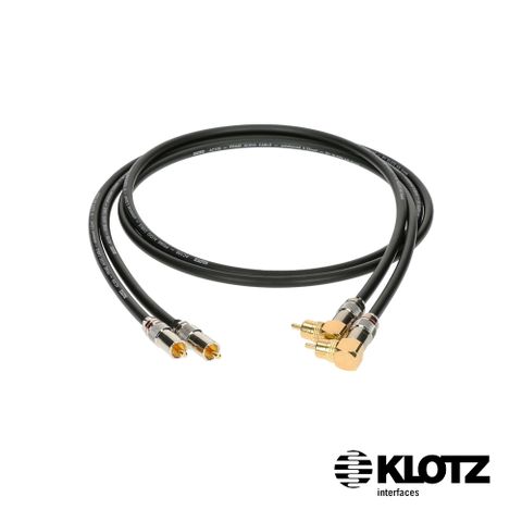 KLOTZ ALPA RCA 直頭 - L頭 線材 0.6m