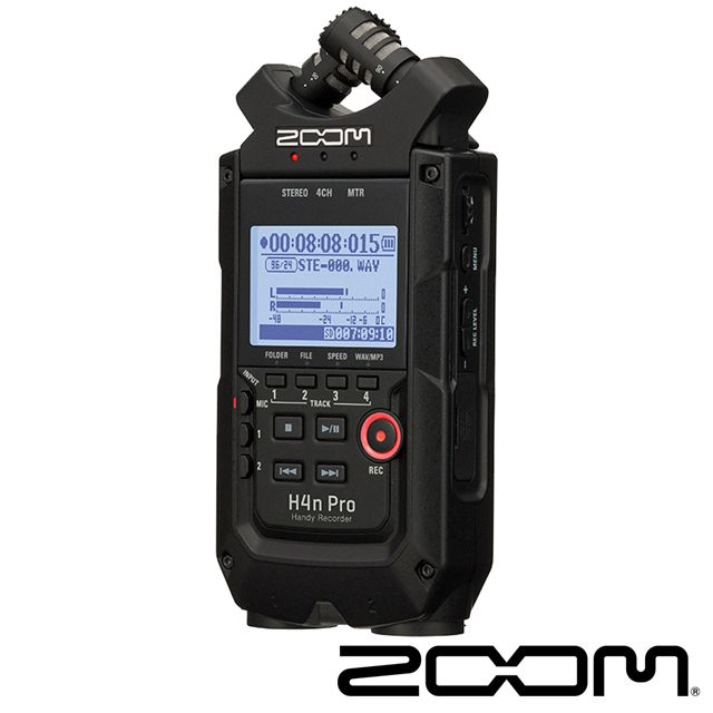 Zoom  H4N Pro 專業手持數位錄音機 公司貨