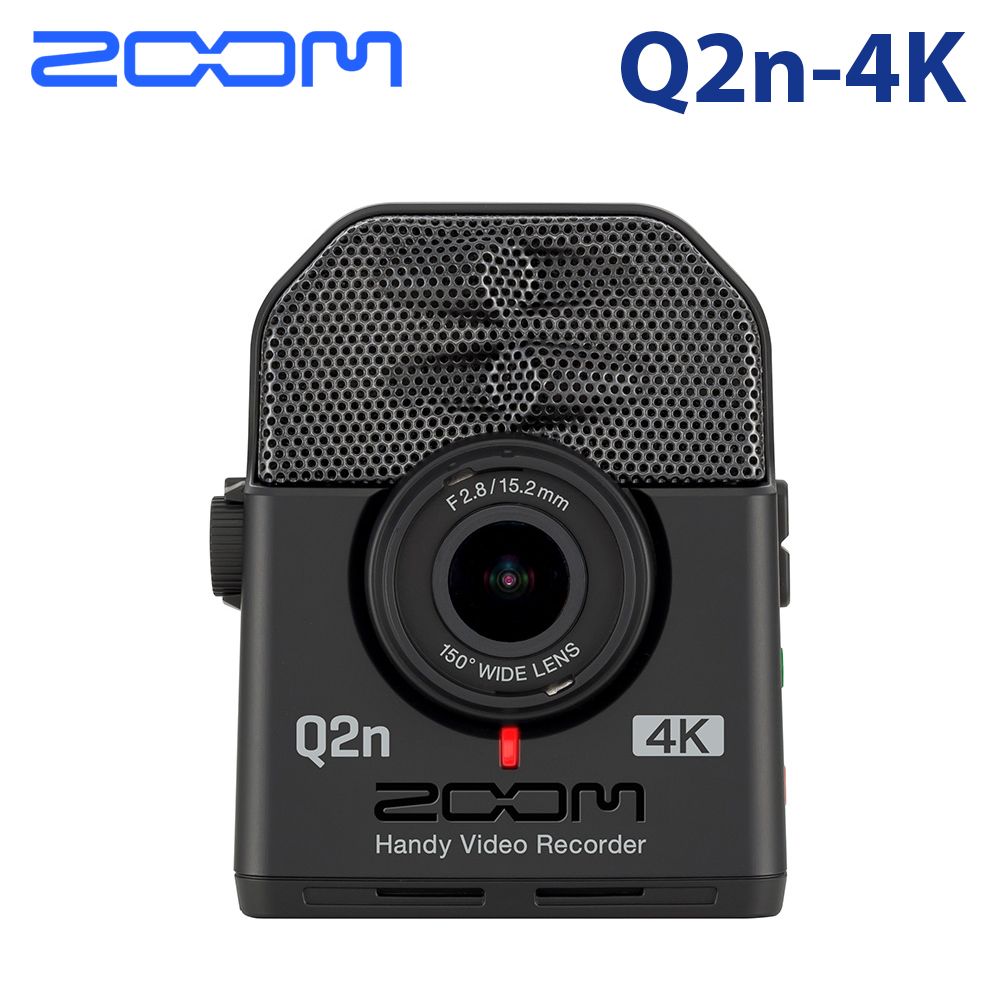 Zoom  Q2N-4K 隨身直播攝影機 公司貨