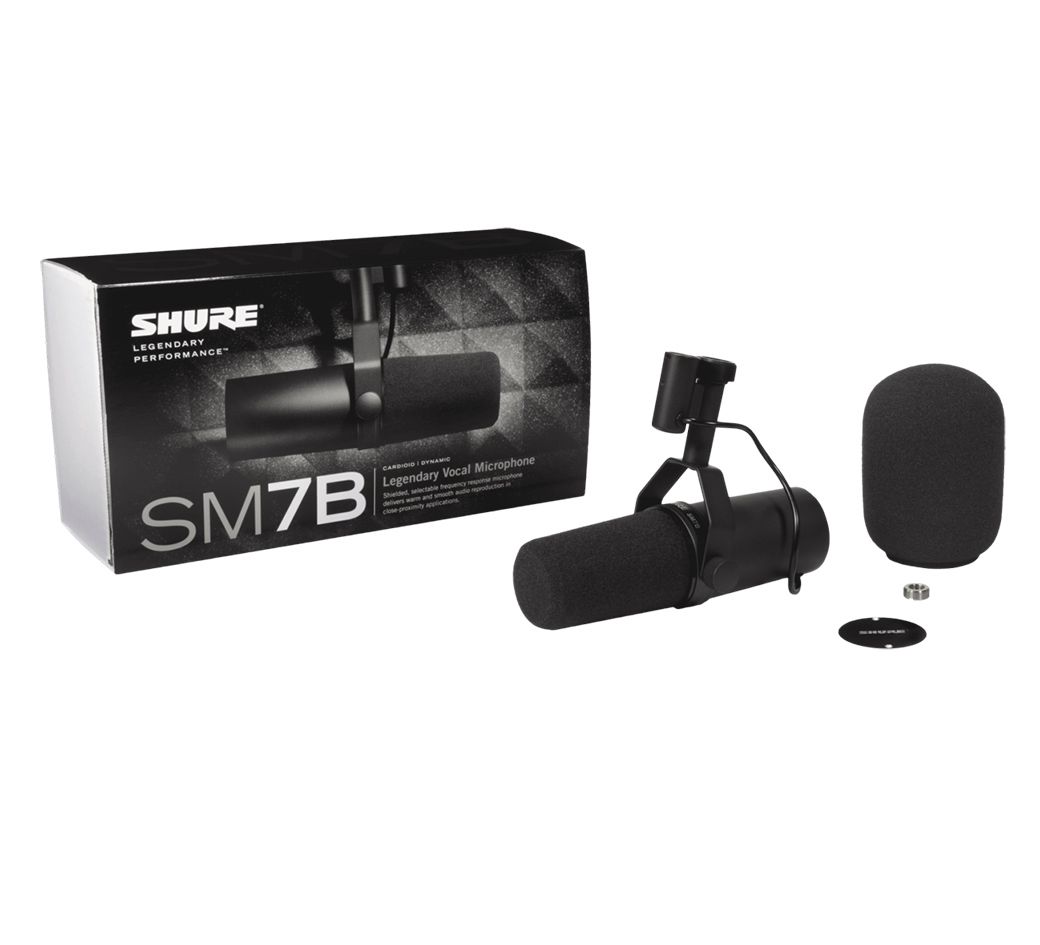 SHURE SM7B 動圈式麥克風新麗聲公司貨- PChome 24h購物