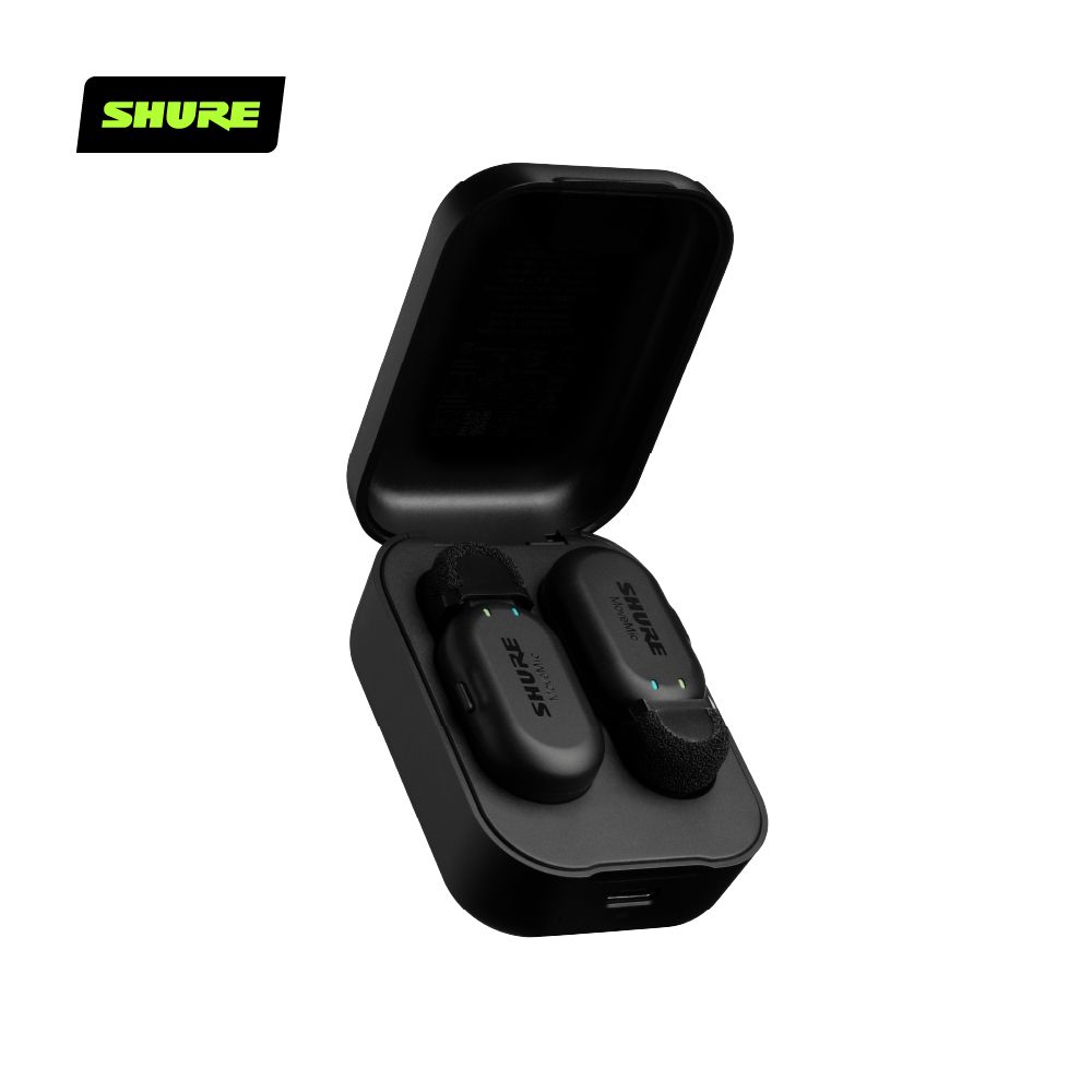 SHURE MoveMic Two 雙聲道無線領夾式麥克風