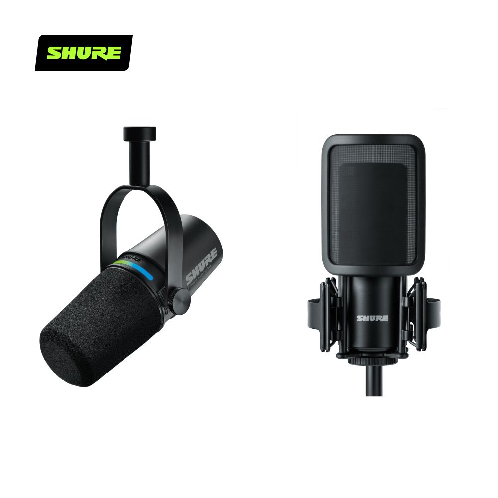 SHURE MV7i + SM4 Kit 歌唱/樂器專用組