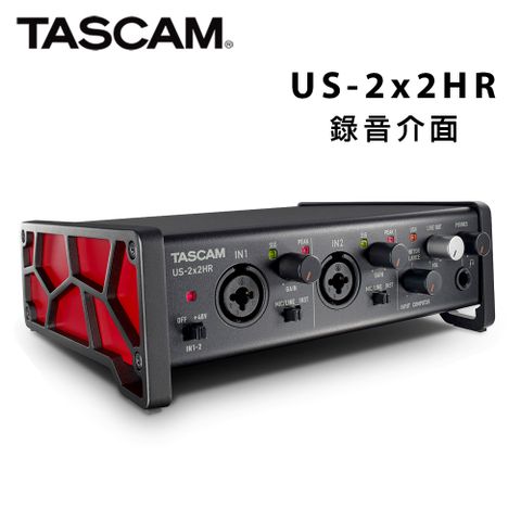 TASCAM US-2x2HR 錄音介面 公司貨
