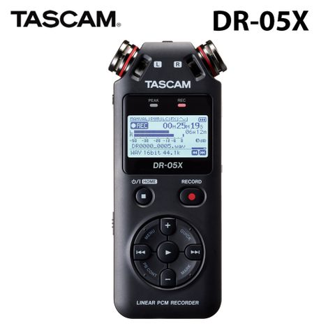 ★加碼送麥克風海棉套TASCAM DR-05X 攜帶型數位錄音機 公司貨