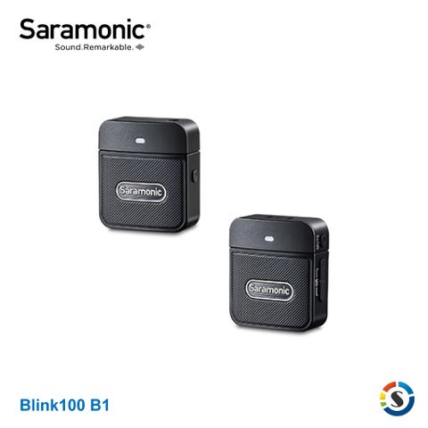 Saramonic 楓笛 Blink100 B1(TX+RX) 一對一無線麥克風套裝