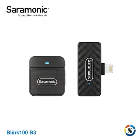 Saramonic 楓笛 Blink100 B3(TX+RXDi) 一對一無線麥克風套裝