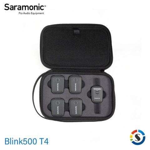 Saramonic 楓笛 Blink500 T4 一對四 2.4GHz無線麥克風系統