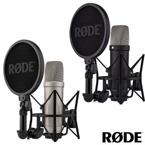 ★極低的噪音的錄音室電容麥克風RODE NT1 5Gen USB XLR 兩用電容麥克風 公司貨 RDNT1GEN5