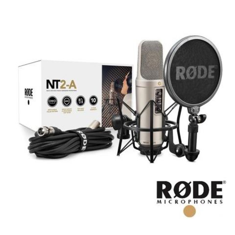 RODE 可調指向電容麥克風 NT2A NT2-A XLR 直播 歌唱 錄音室 收音