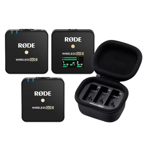 一對二★可預錄RODE WIRELESS GO II 微型無線麥克風 + 充電盒 公司貨