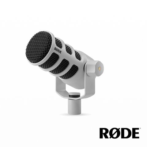 RODE PODMIC 廣播級動圈式麥克風 白色 公司貨