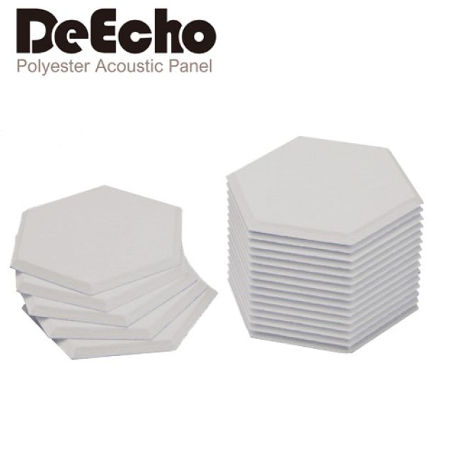 KEYSTONE 六角形DeEcho 吸音板20片裝-040非洲灰