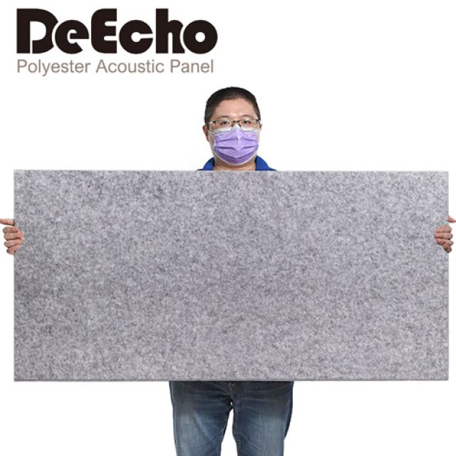 KEYSTONE DeEcho 吸音板 120X60cm8片裝-003銀灰/倒角