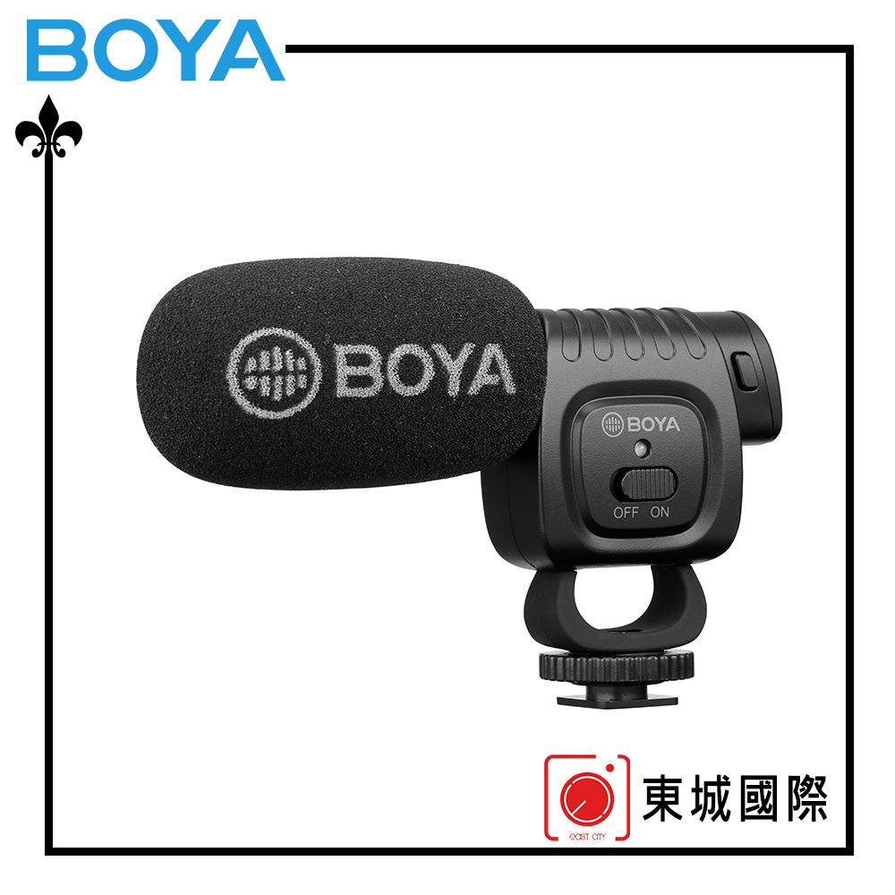 BOYA  博雅 BY-BM3011 專業級緊湊型機頂麥克風 東城代理商公司貨