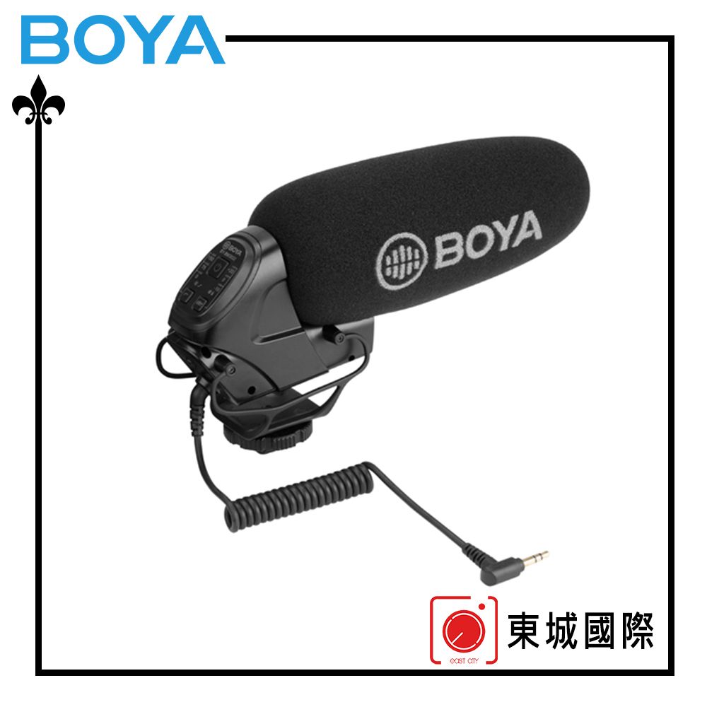 BOYA  博雅 BY-BM3032 專業級相機機頂麥克風 東城代理商公司貨