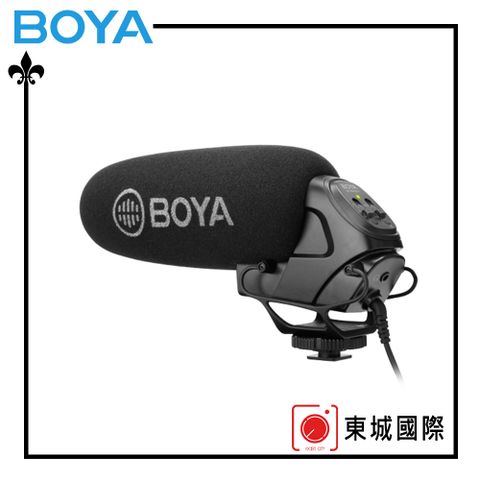 ★減震防噪BOYA 博雅 BY-BM3031 專業級相機機頂麥克風 東城代理商公司貨