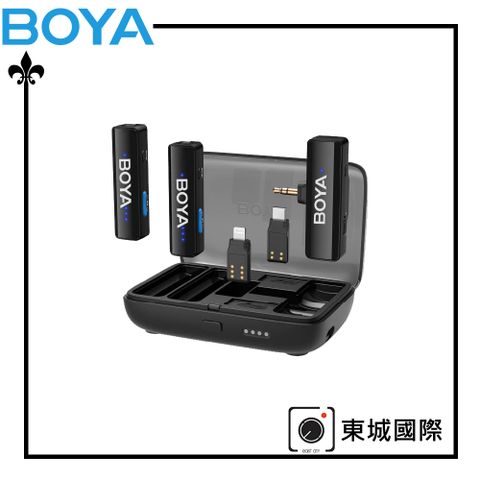 BOYA 博雅 LINK 2.0 一對二雙通道無線領夾麥克風 東城代理商公司貨