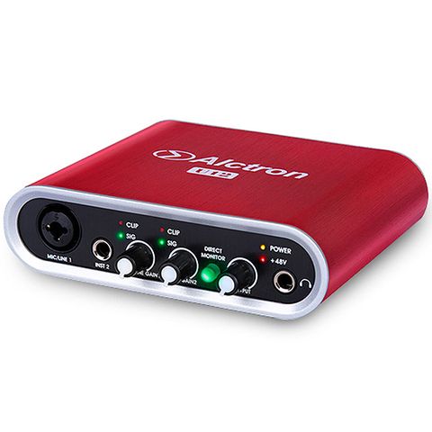 Alctron U12 高解析錄音介面(紅)