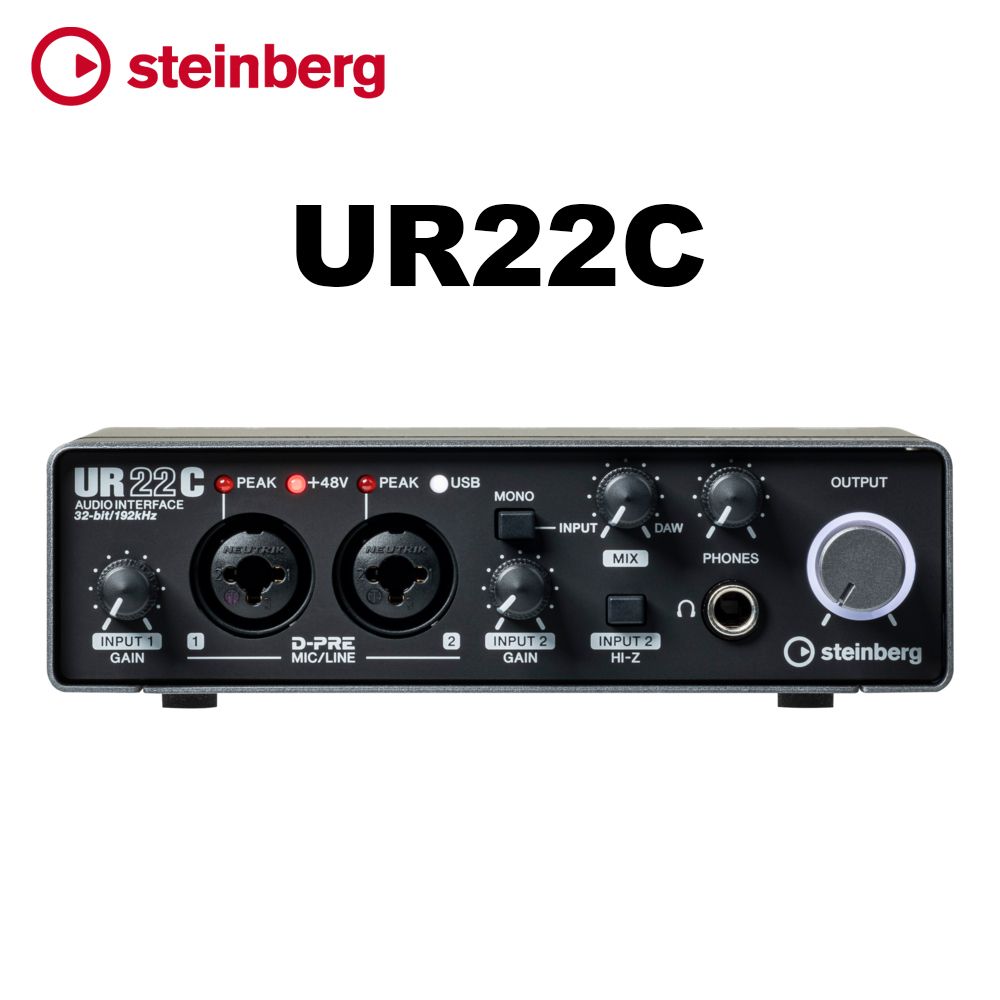 Steinberg UR22C USB 錄音介面公司貨- PChome 24h購物