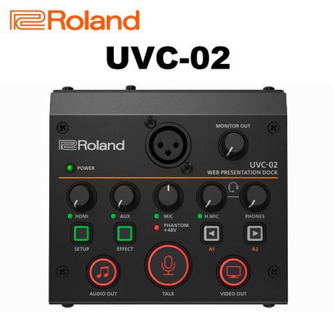 Roland 樂蘭 UVC-02 網路直播 電腦影音整合 控制器 公司貨