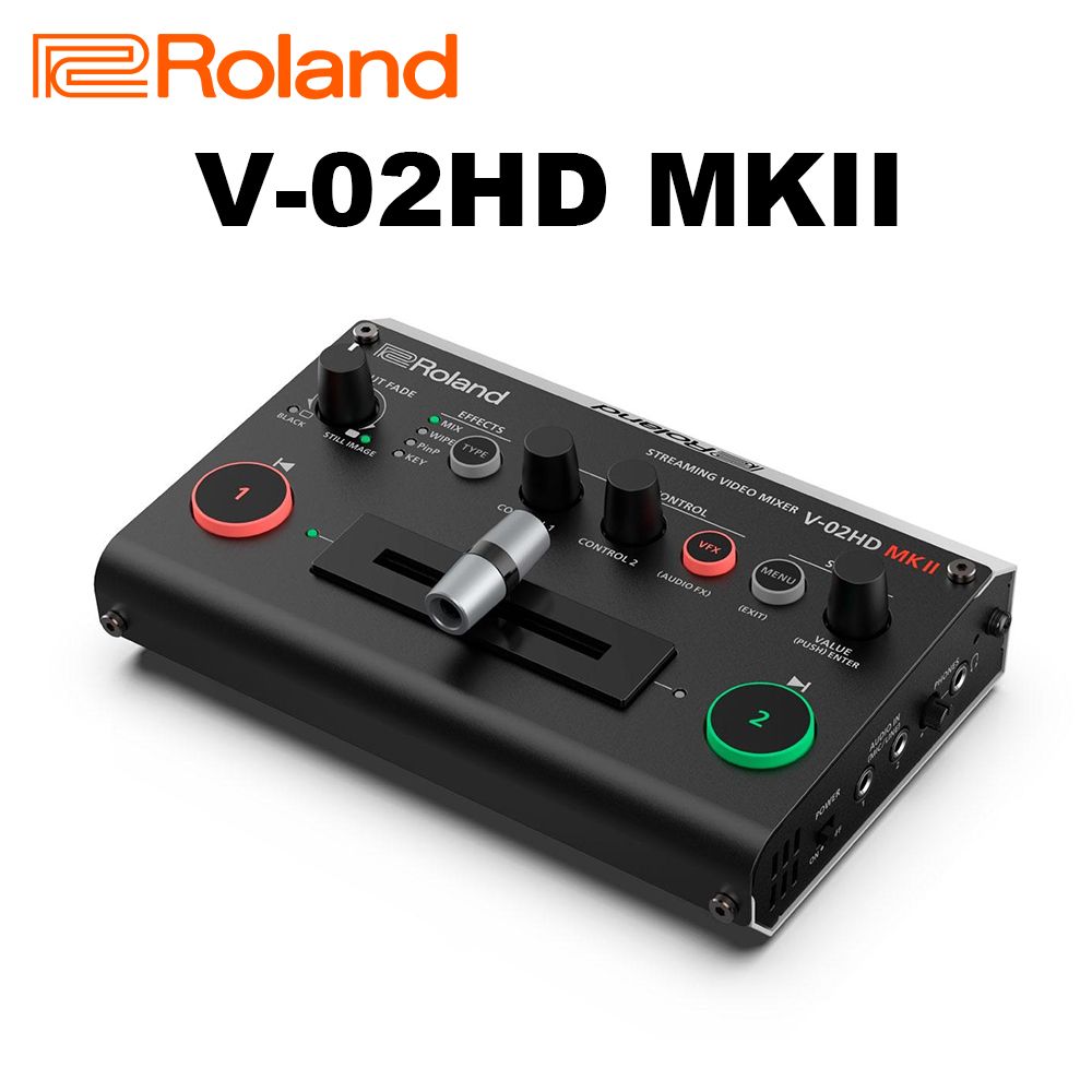 Roland V-02HD MK II 導播機(新款含PC擷取功能) 公司貨- PChome 24h購物