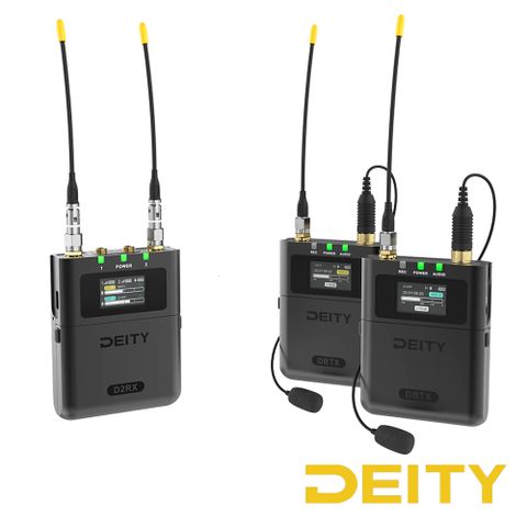 Deity THEOS Digital Wireless Kit 數位無線一對二麥克風 公司貨