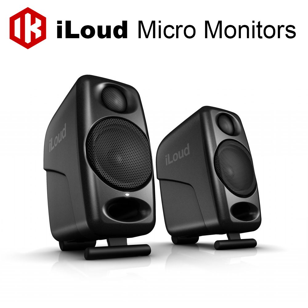 IK Multimedia  iLoud Micro Monitor 主動式監聽喇叭 (一對) 公司貨 -經典黑