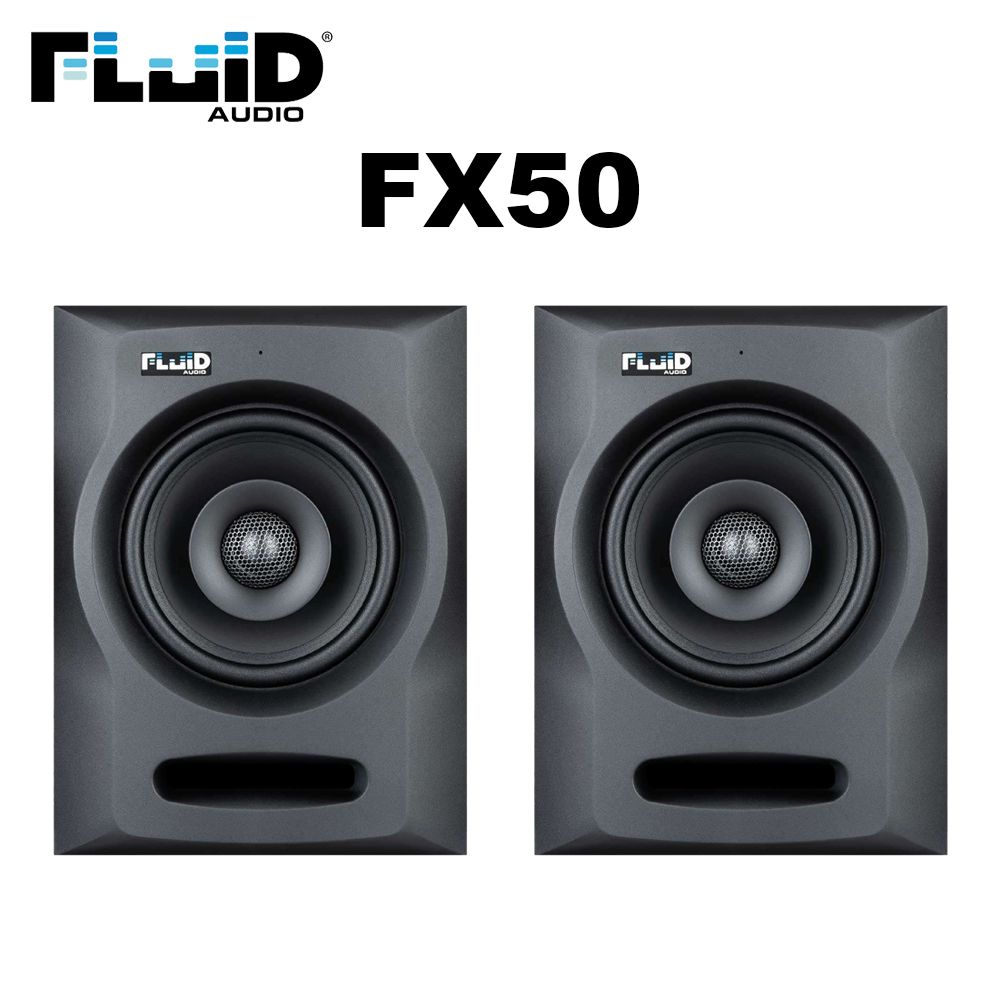 Fluid Audio  FX50 5吋同軸監聽喇叭(一對) 正成 公司貨