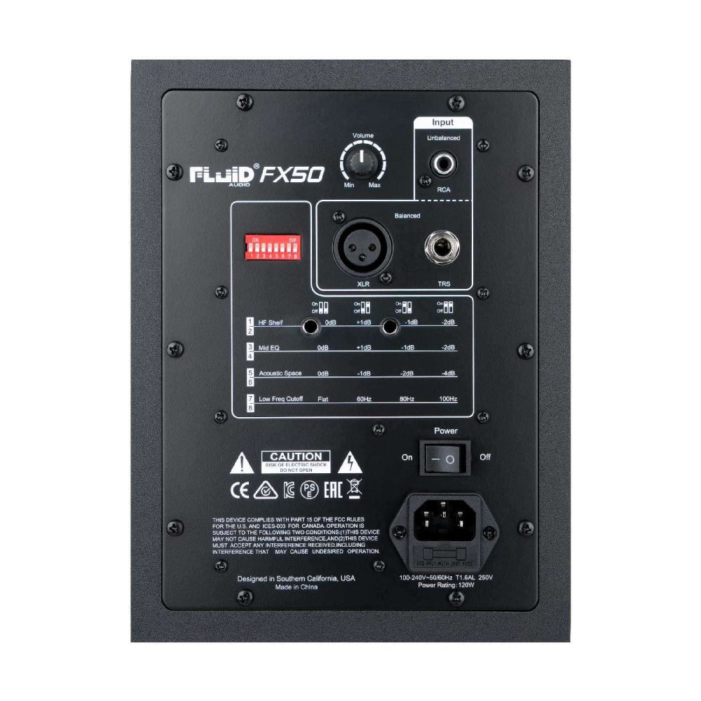 Fluid Audio  FX50 5吋同軸監聽喇叭(一對) 正成 公司貨