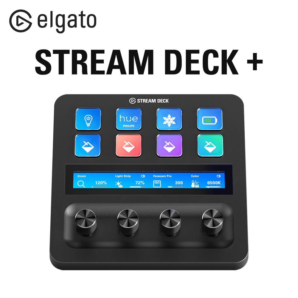 ELGATO Stream Deck+ 直播控制台公司貨- PChome 24h購物