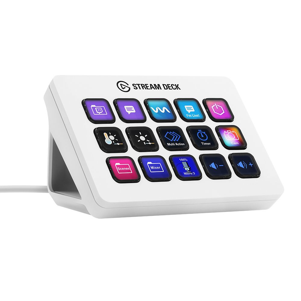 ELGATO Stream Deck MK.2 串流直播控制台二代(白色) 公司貨- PChome