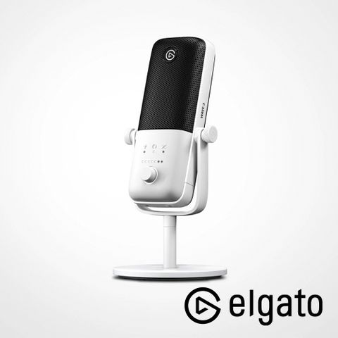 ELGATO Wave:3 電容式麥克風-白色 公司貨