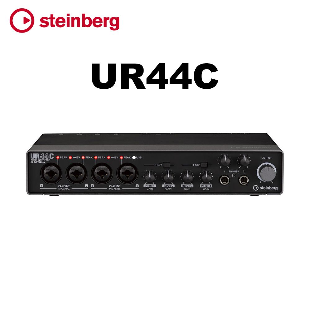 Steinberg UR44C USB 錄音介面公司貨- PChome 24h購物
