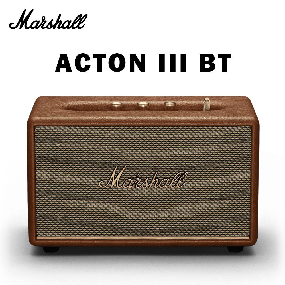 Marshall Acton III Bluetooth 藍牙喇叭復古棕公司貨- PChome 24h購物