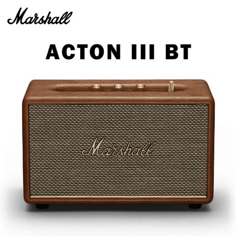 Marshall Acton III Bluetooth 藍牙喇叭 復古棕 公司貨