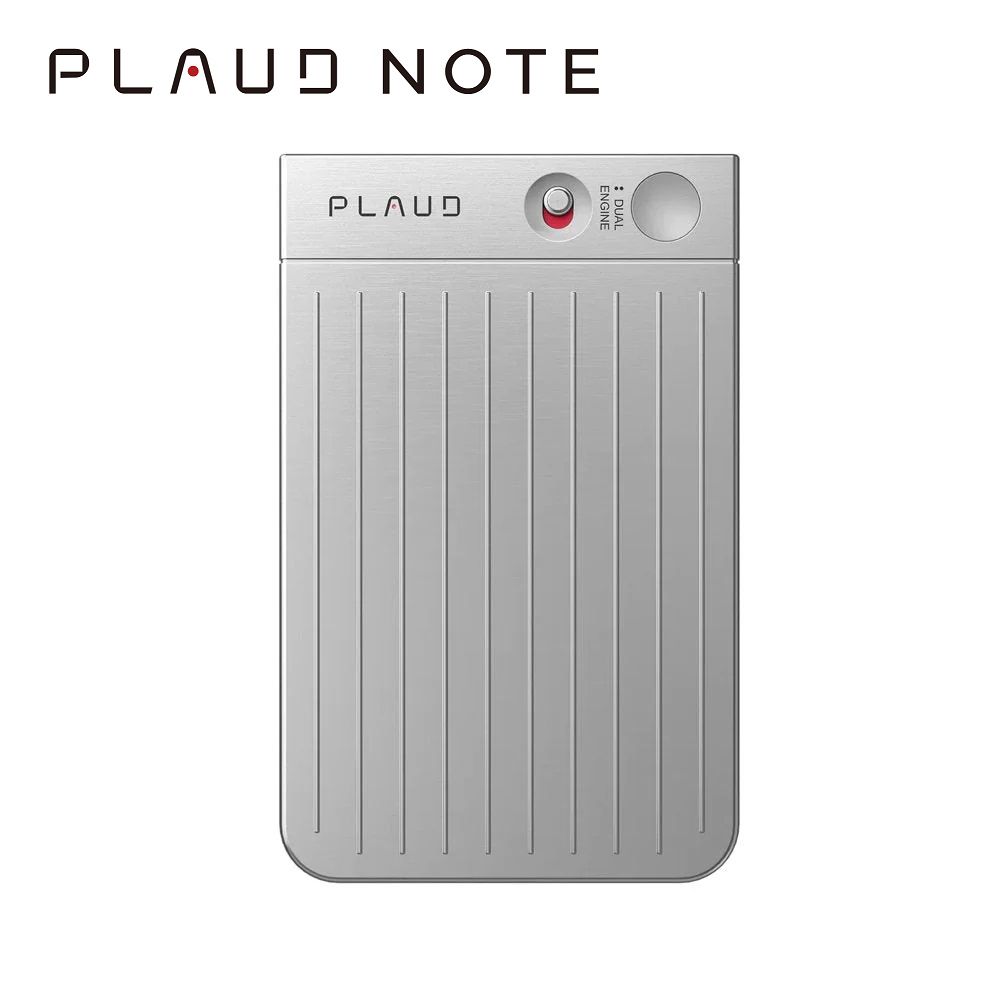  PLAUD NOTE ChatGPT AI 智慧錄音卡-金屬銀