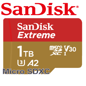 SanDisk Extreme microSDXC A2 1TB 記憶卡- PChome 24h購物