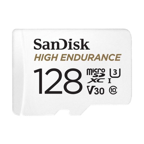 SanDisk 高耐用強效能監控設備專用microSDXC記憶卡 128GB 公司貨