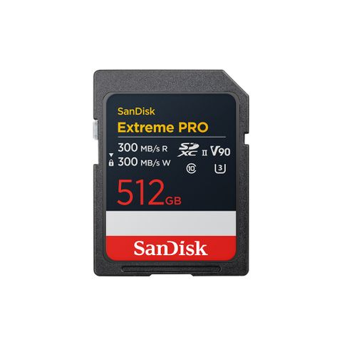 SanDisk Extreme PRO UHS-II 記憶卡 512GB (公司貨)