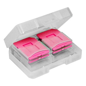 DigiStone SD/SDHC/ MircoSD 炫彩記憶卡收納盒 (8片裝) - 粉色