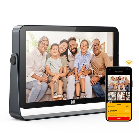 Kodak 柯達 RWF-109V 智能電子數位雲相框-可調式立架+角度可調款(官方直營)