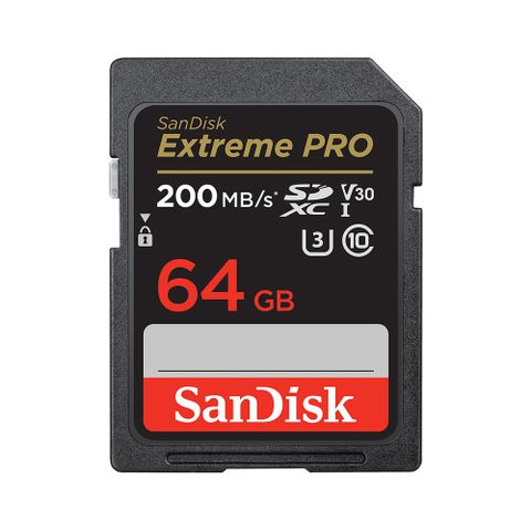 SanDisk 64GB U3 Extreme PRO SDXC UHS-I 記憶卡