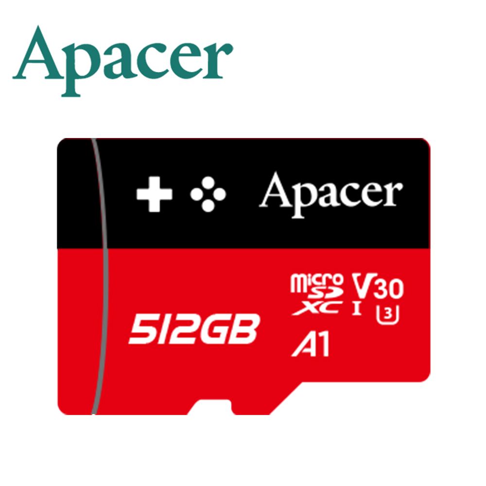 Apacer 宇瞻  512GB MicroSDXC UHS-I U3 遊戲專用卡