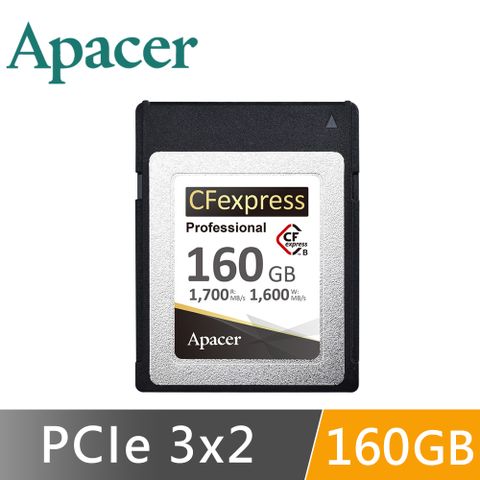 Apacer宇瞻 160GB CFexpress Type B PC32CF-R 記憶卡