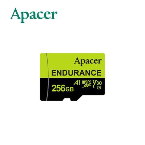 Apacer 宇瞻專業級高效耐用監控記憶卡 microSDXC 256GB V30 A1(U3)