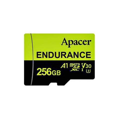 Apacer 宇瞻專業級高效耐用監控記憶卡 microSDXC 256GB V30 A1(U3)