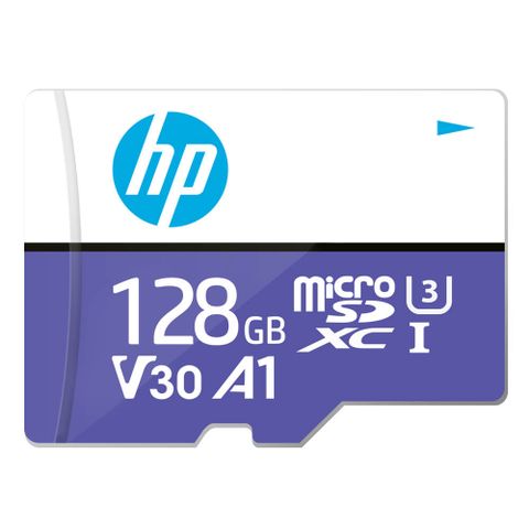 HP 惠普 128GB 高速記憶卡 microSDXC A1 V30 UHS-I U3 附SD轉接卡 (MX330)